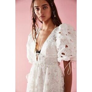 for love and lemons arabella maxi dress For Love & Lemons Arabella Maxi Dress Sky